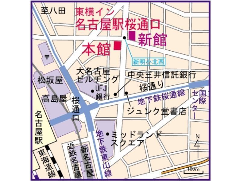 Toyoko Inn Nagoya-Eki Sakuradori-Guchi Honkan מראה חיצוני תמונה
